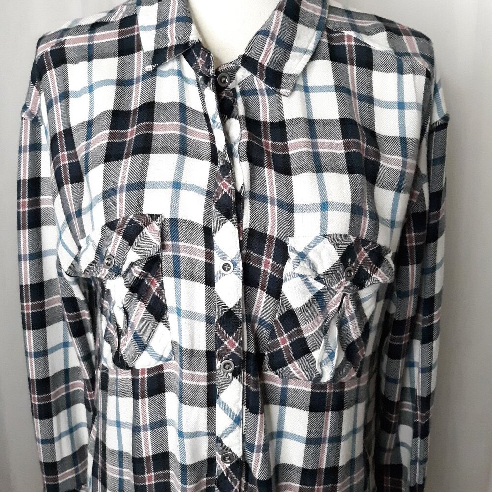 Rails X Free People Flannel Button Down - image 4